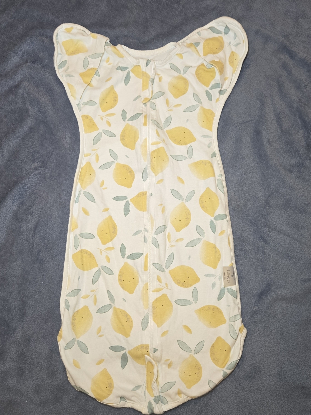Lemon Print Swaddle Sleep Sack -